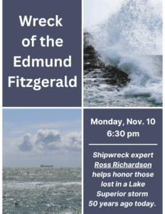 Shipwreck expert Ross Richardson helps honor