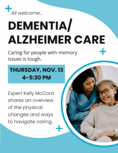Caring for people with memory issues