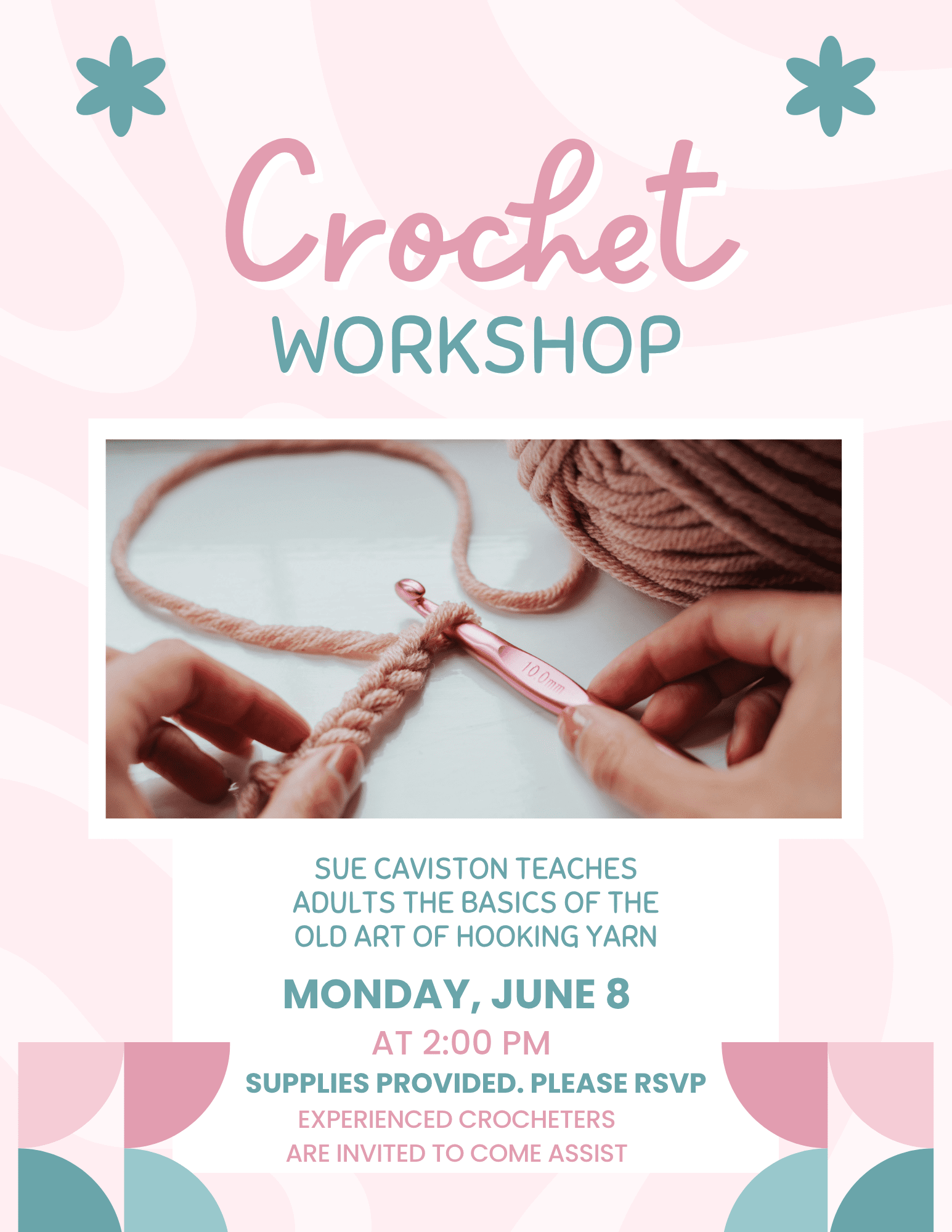 Sue Caviston Workshop