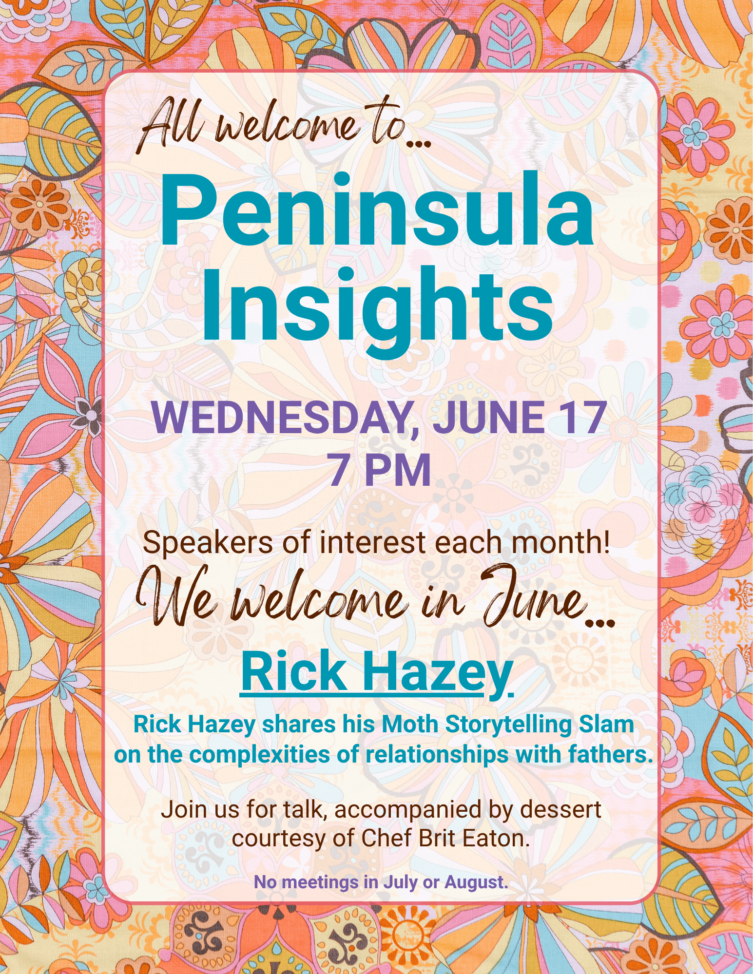 Rick Hazey join us