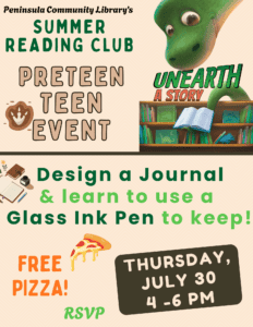 Design a journal and use a glass pen