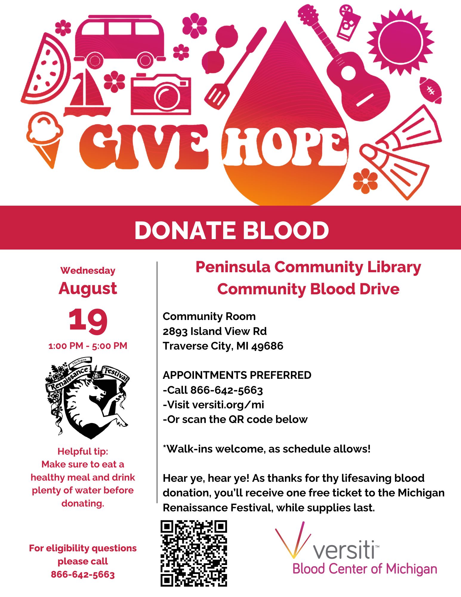 Versiti blood drive