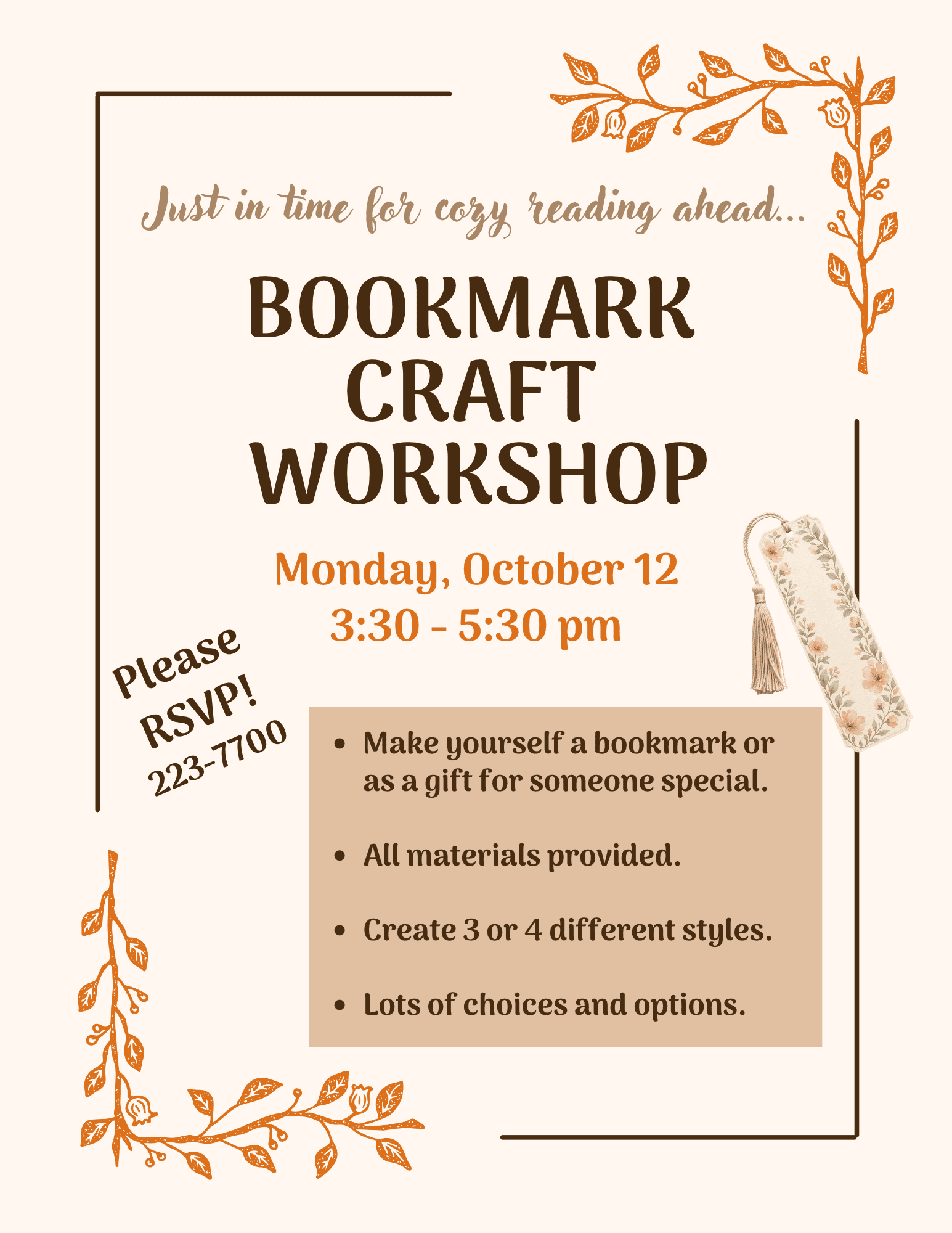 PCL Craft Workshop