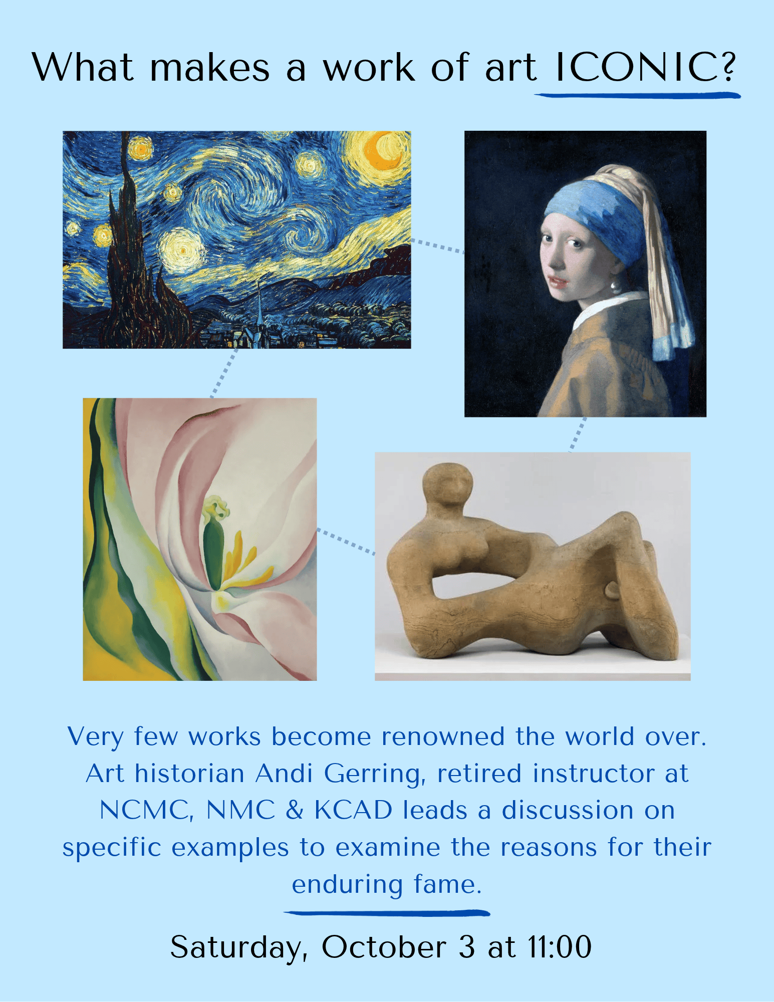 What makes a work of art iconic?