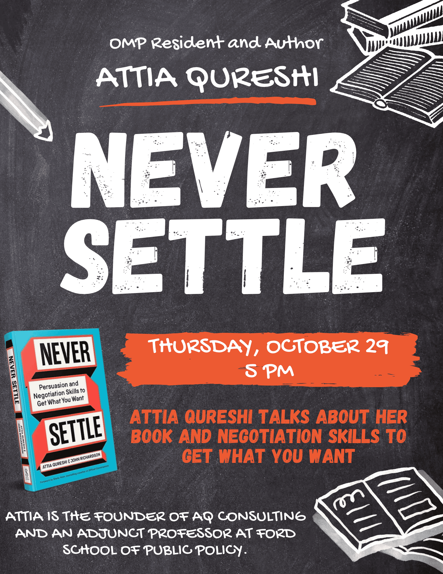 Author Attia Qureshi