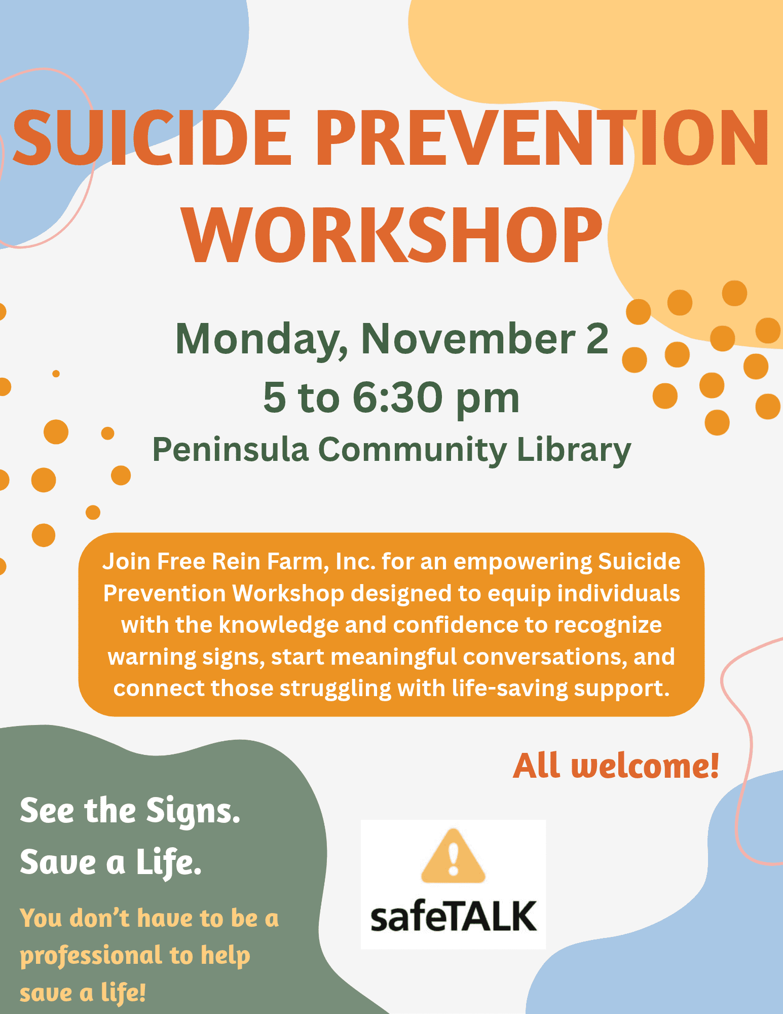 Suicide Prevention Workshop