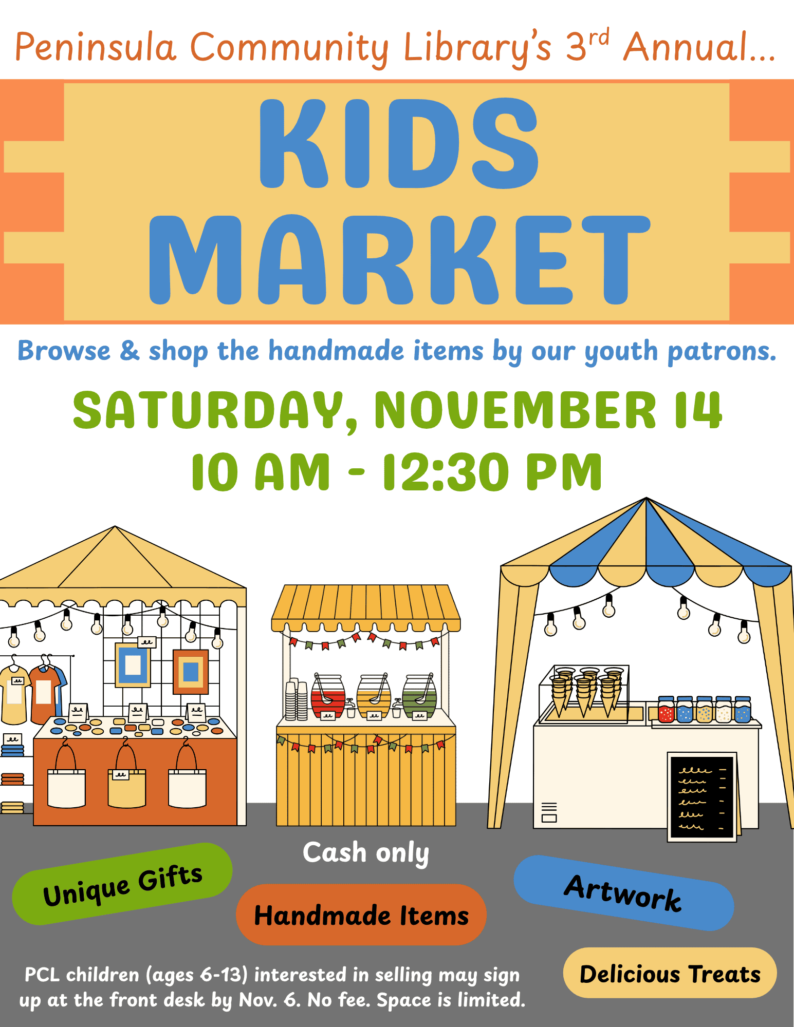 Browse and shop Kids Market